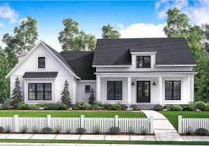 Architectural Plans for Home Budget Friendly Modern Farmhouse Plan with Bonus Room