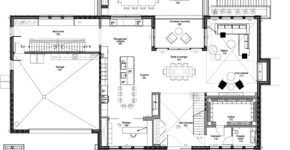 Architecture Plan for Home Home Iron Lace Designed by Gestion Rene Desjardins