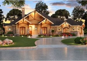 Aspen Creek House Plan Sprawling One Story Home with Four Bedrooms