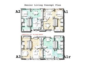 Assisted Living House Plans Small House Plans for Seniors Homes Floor Plans