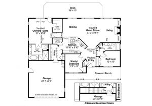Associated Designs Home Plans Ranch House Plans Fern View 30 766 associated Designs