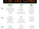 At Home Juice Cleanse Plan 3 Day Juice Cleanse Beyoutiful Blog