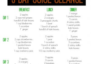 At Home Juice Cleanse Plan 3 Day Juice Cleanse Beyoutiful Blog