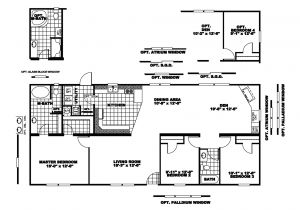 Atlantis Homes Floor Plans Manufactured Home Floor Plan 2007 Clayton atlantis