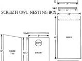 Audubon Bird House Plans Audubon Birdhouse Plans Plans to Build Owl Houses