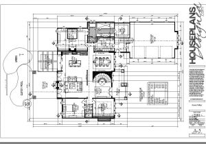 Autocad Plans Of Houses Dwg Files House Floor Plan Cad File