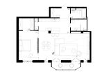 Bachelor Pad House Plans A Beautiful One Bedroom Bachelor Apartment Under 100