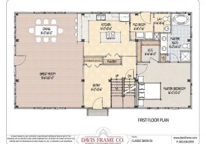 Barn Floor Plans for Homes Barn House Plans Smalltowndjs Com