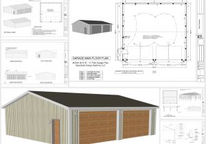 Barn Home Plans Blueprints House Plan Pole Barn Garages Pole Barn Blueprints Garage