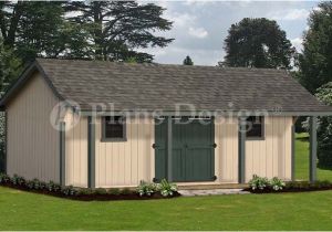 Barn House Plans with Porches 16 39 X 24 39 Guest House Storage Shed with Porch Plans