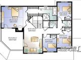 Barrier Free House Plans House Plan W3873 Detail From Drummondhouseplans Com