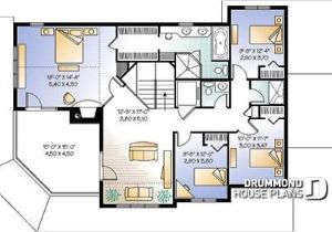 Barrier Free House Plans House Plan W3873 Detail From Drummondhouseplans Com