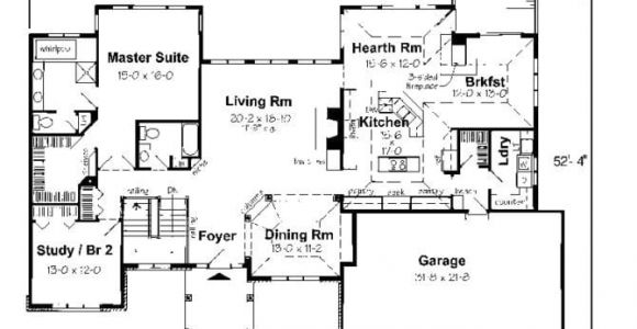 Basement Floor Plans for Ranch Style Homes Luxury Ranch Style House Plans with Basement New Home