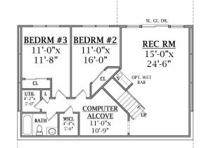 Basement Home Plans Designs Small House Floor Plans Cottage House Plans