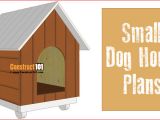 Basic Dog House Plans Small Dog House Plans Step by Step Construct101