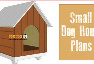 Basic Dog House Plans Small Dog House Plans Step by Step Construct101