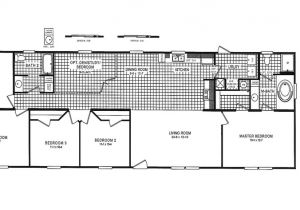 Bass Homes Floor Plans Stunning 60 14 70 Mobile Home Floor Plan Decorating