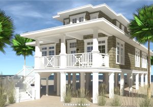 Beach Front Home Plans Beach House Plans with Front View