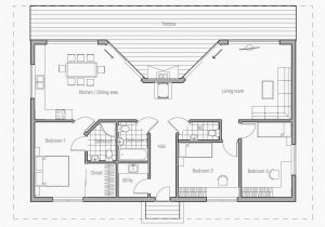 Beach House Home Plans Ch61 Small Beach House Plan Beach House Plans