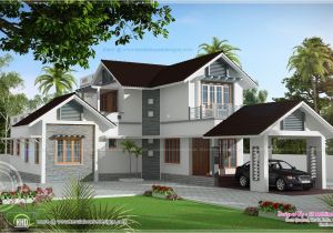 Beautiful Home Plans 1922 Sq Ft Double Storied Villa Kerala Home Design and