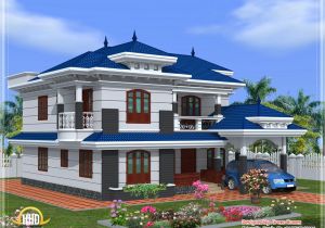 Beautiful Home Plans In India April 2012 Kerala Home Design and Floor Plans