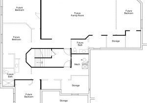 Bella Vista Homes Floor Plans Bella Vista Ivory Homes Floor Plan Basement Level
