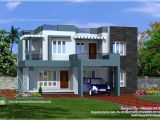 Best Home Plans In Kerala Simple Contemporary Style Villa Plan Kerala Home Design