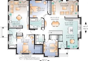 Bi Generation House Plans Classic Style Homes Semi Detached Homes Manors Small
