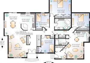 Bi Generation House Plans Jumeles Bi Generation Mediterraneen Champetre W2278
