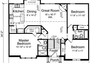 Bi Level Home Plans with Garage Bi Level Home Plan 39197st 1st Floor Master Suite