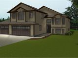 Bi Level Home Plans with Garage Bi Level House Plans with attached Garage