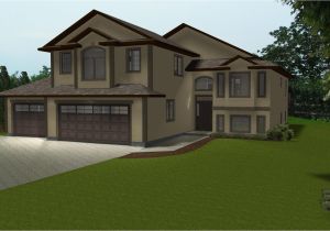 Bi Level Home Plans with Garage Bi Level House Plans with attached Garage
