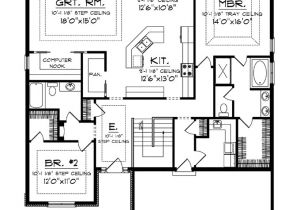 Big Home Plans Superb House Plans with Big Kitchens 4 House Plans with