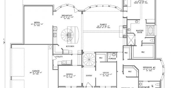 Big Single Story House Plans Inspiring Large One Story House Plans 7 Large One Story