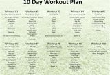 Biggest Loser Plan at Home 10 Day Workout Plan Biggest Loser Pinterest