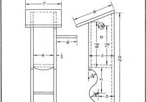 Bird House Plans for Kids Chickadee Bird House Plans