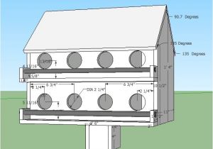 Bird House Plans for Sparrows Martin Birdhouse Plans Free Martin Bird House Plans