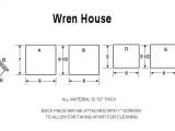 Bird House Plans for Wrens Useful Carolina Wren Birdhouse Plans Deasining Woodworking