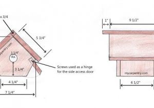 Bird House Plans for Wrens Wren Bird House Plans New Wren Bird House Bird House Plans