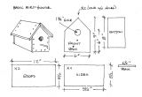 Bird House Plans Free Birdhouse Plans for Kids Find House Plans