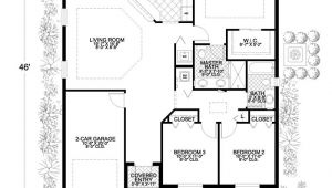 Block Home Plans California Style Home Plan 3 Bedrms 2 Baths 1453 Sq