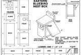 Bluebird House Plans Patterns Newcomb Vic Offers Family Bluebird Nest Box Workshop