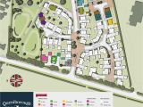 Braestone Homes Site Plan Queniborough Barley Fields Davidsons Homes
