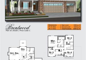 Brentwood House Plan Brentwood 2 Story House Plan