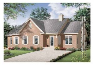 Brick Bungalow House Plans Beautiful Brick Duplex Hwbdo67663 Bungalow Multi Family