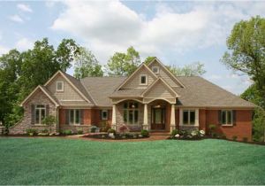 Brick Bungalow House Plans Brick and Stone Craftsman House Plans Brick Bungalow