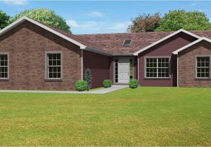 Brick Home Floor Plans with Pictures Large Red Brick Ranch House House Design and Office