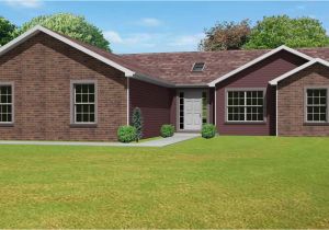 Brick Home Plans Large Red Brick Ranch House House Design and Office