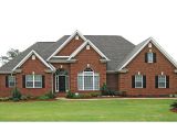 Brick Homes Plans Traditional Brick Ranch Hwbdo New American
