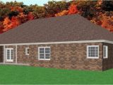 Brick Ranch House Plans Basement Traditional Brick Ranch Home Plan Single Level Ranch Home